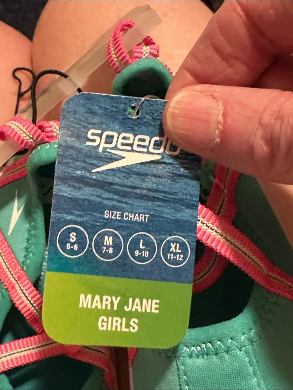 SPEEDO Toddler size 5-6 SMALL Water Pool Mesh Elastic Slip-On Shoes NEW